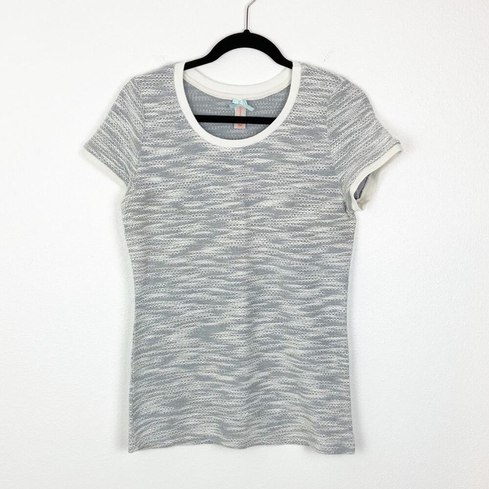 DownEast Scoop Neck Short Sleeve Top - Medium